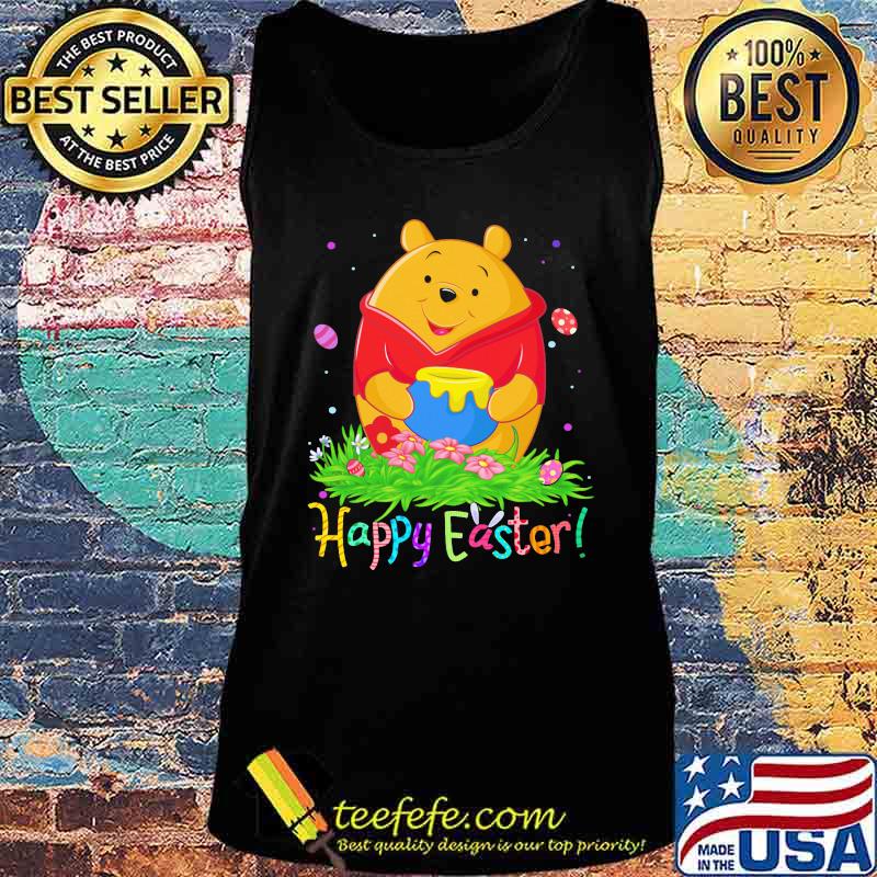 Disney pooh happy easter flower s Tank top Disney pooh happy easter flower s Tank top
