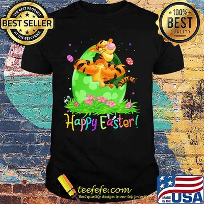 Disney tigger happy easter flower shirt