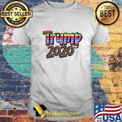 Donald trump 2020 leopard shirt