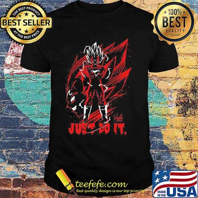 Dragon ball 7 goku just do it shirt