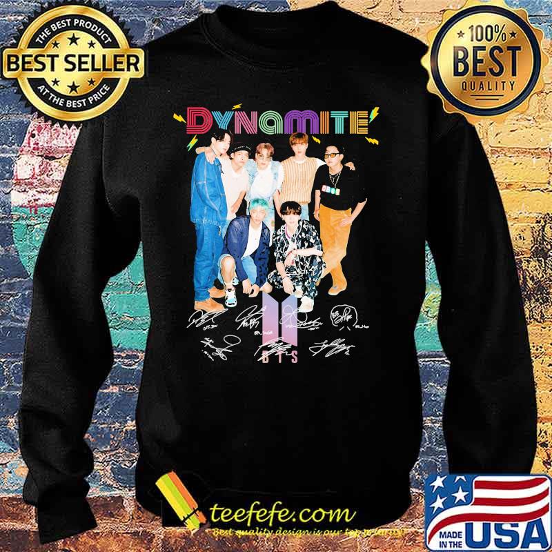 Dynamite bts band signatures s Sweater Dynamite bts band signatures s Sweater