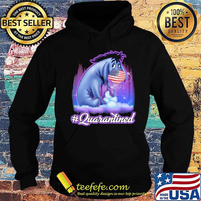 Eeyore donkey mask american flag quarantined s Hoodie Eeyore donkey mask american flag quarantined s Hoodie