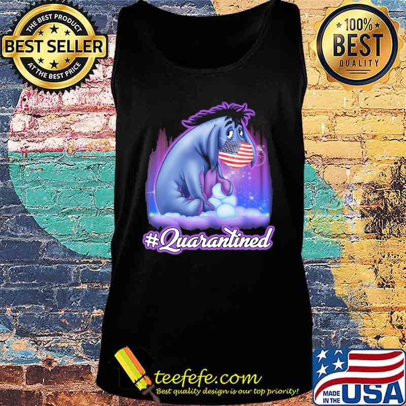 Eeyore donkey mask american flag quarantined s Tank top Eeyore donkey mask american flag quarantined s Tank top