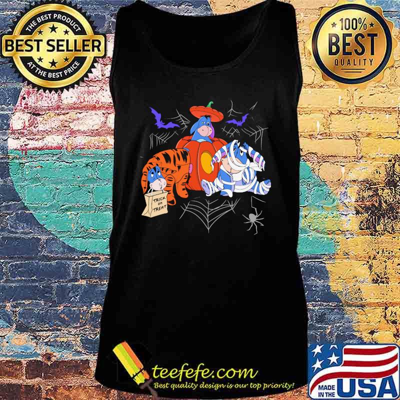 Eeyore donkey trick or treat happy halloween s Tank top Eeyore donkey trick or treat happy halloween s Tank top