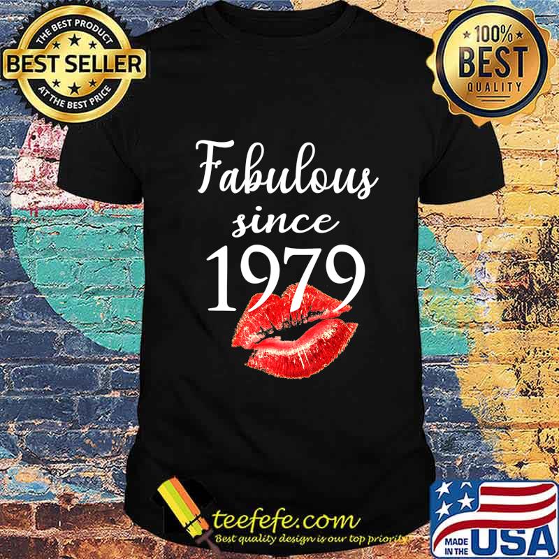 Fabulous Since 1979 Chapter 41 Birthday Gifts Tees T-Shirt