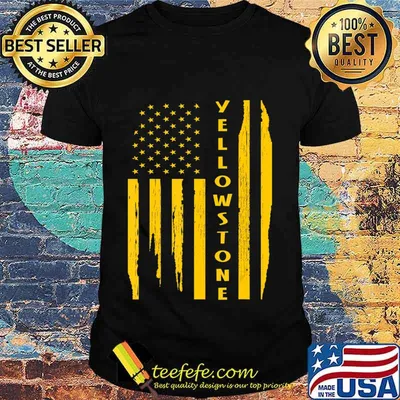 Fanny Yellowstone6 - llowstone Flag T-Shirt