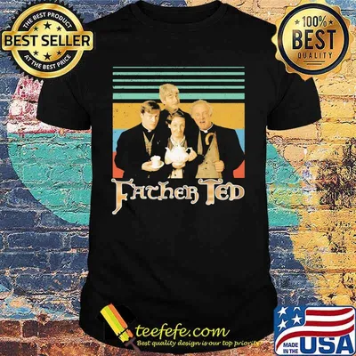 Father ted vintage retro shirt