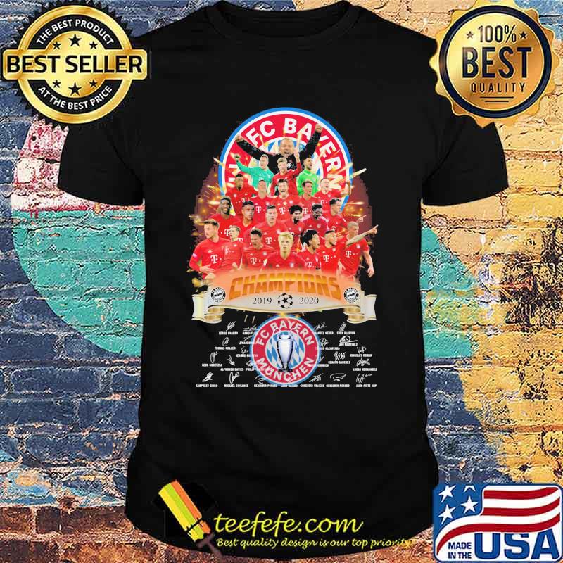 Fc bayern munchen champions signatures shirt Fc bayern munchen champions signatures shirt