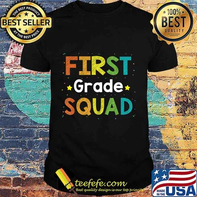 First grade squad back to school Gift Idea T-Shirt