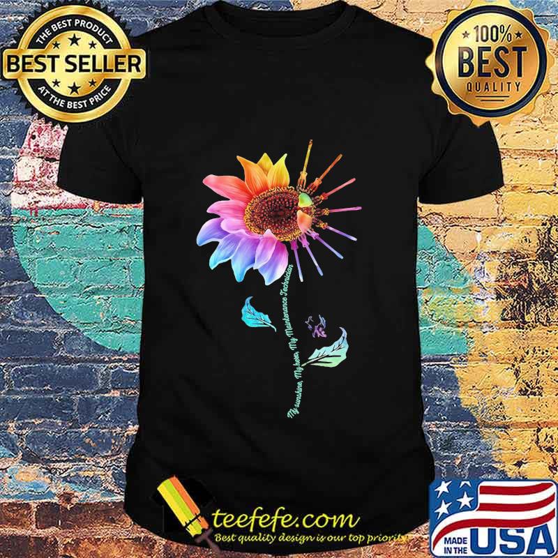 Flower My Maintenance Technician is my Hero Shirt