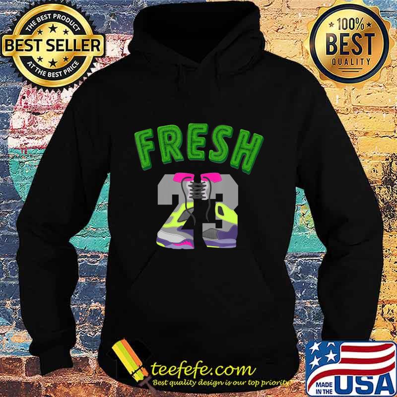 Fresh 23 made to match Jordan 5 Bel_Air Retro T-Shirt Hoodie Fresh 23 made to match Jordan 5 Bel_Air Retro T-Shirt Hoodie