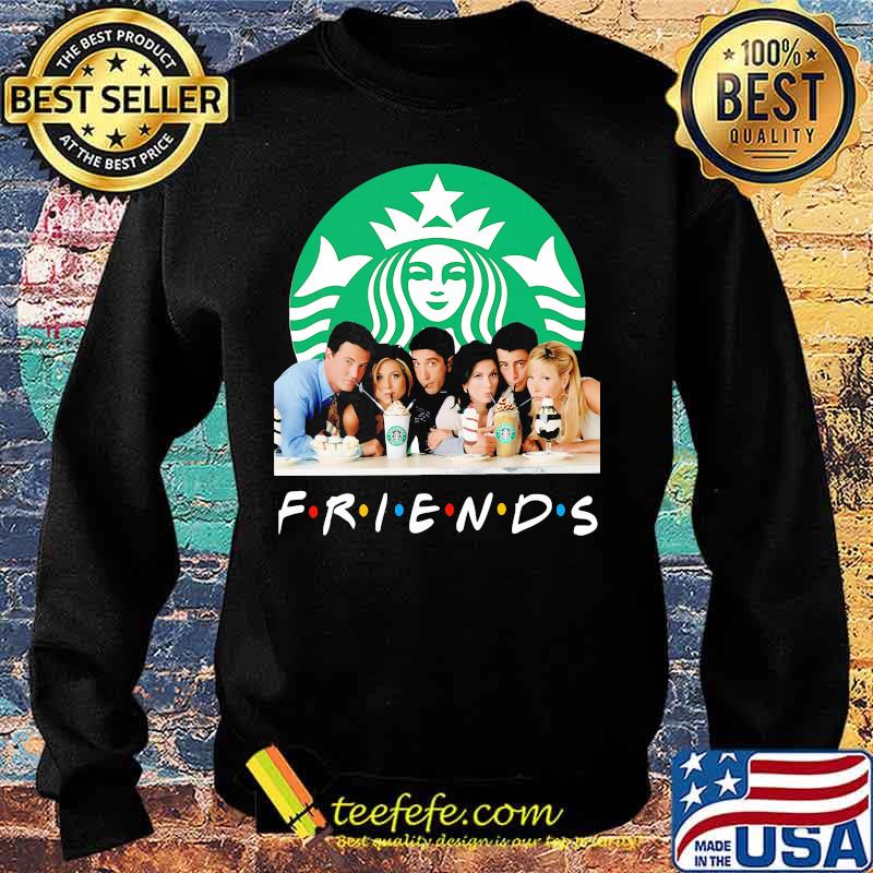 Friends characters starbucks coffee logo s Sweater Friends characters starbucks coffee logo s Sweater