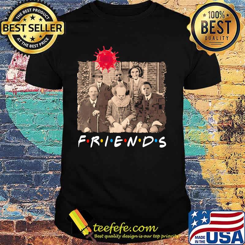 Friends halloween horror characters shirt Friends halloween horror characters shirt