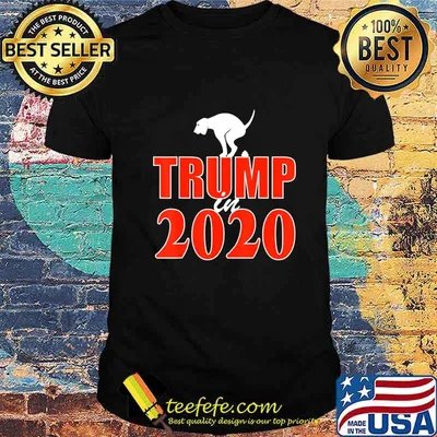 Funny Anti-Trump Dog Poop T-Shirt-Wear To The Voting Booth T-Shirt