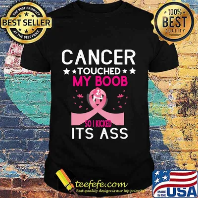 Funny Breast Cancer Awareness Survivor Pink Ribbon Women T-Shirt
