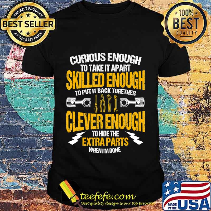 Funny Car Mechanic Gift Mechanic Tool Tuner T-Shirt