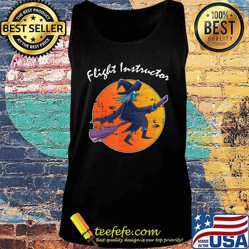 Funny Flight Instructor Wizard Broomstick Gift Spooky Witch T-Shirt Tank top Funny Flight Instructor Wizard Broomstick Gift Spooky Witch T-Shirt Tank top