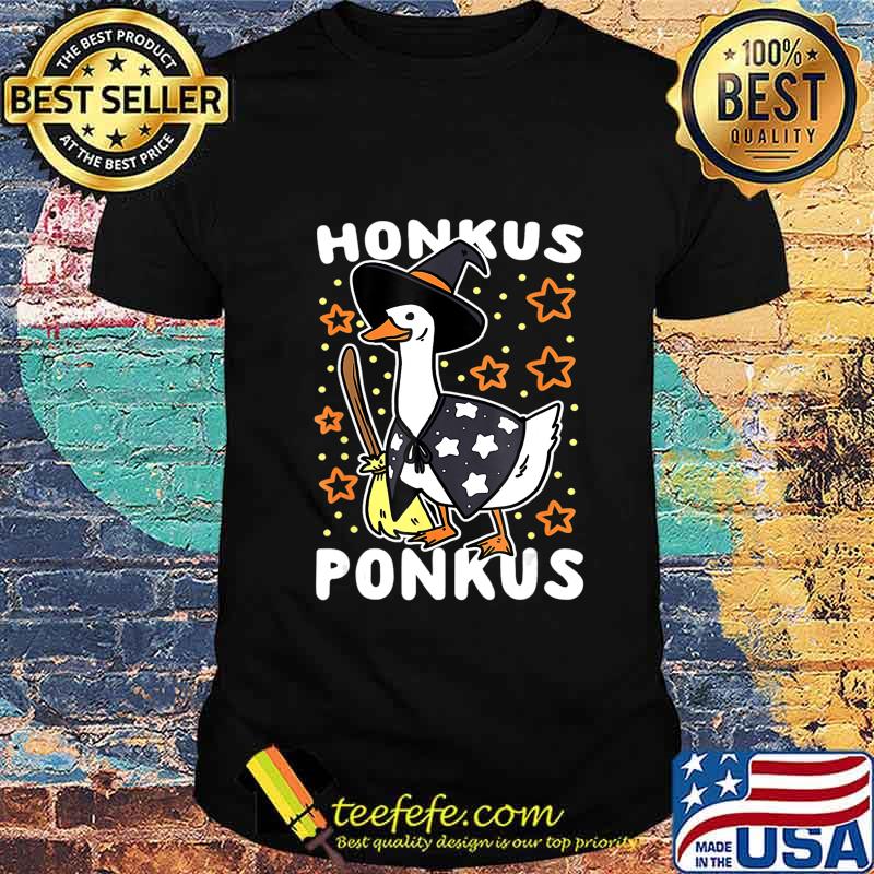 Funny Halloween Witches Duck Cute Honkus Ponkus Gifts Long T-Shirt Funny Halloween Witches Duck Cute Honkus Ponkus Gifts Long T-Shirt