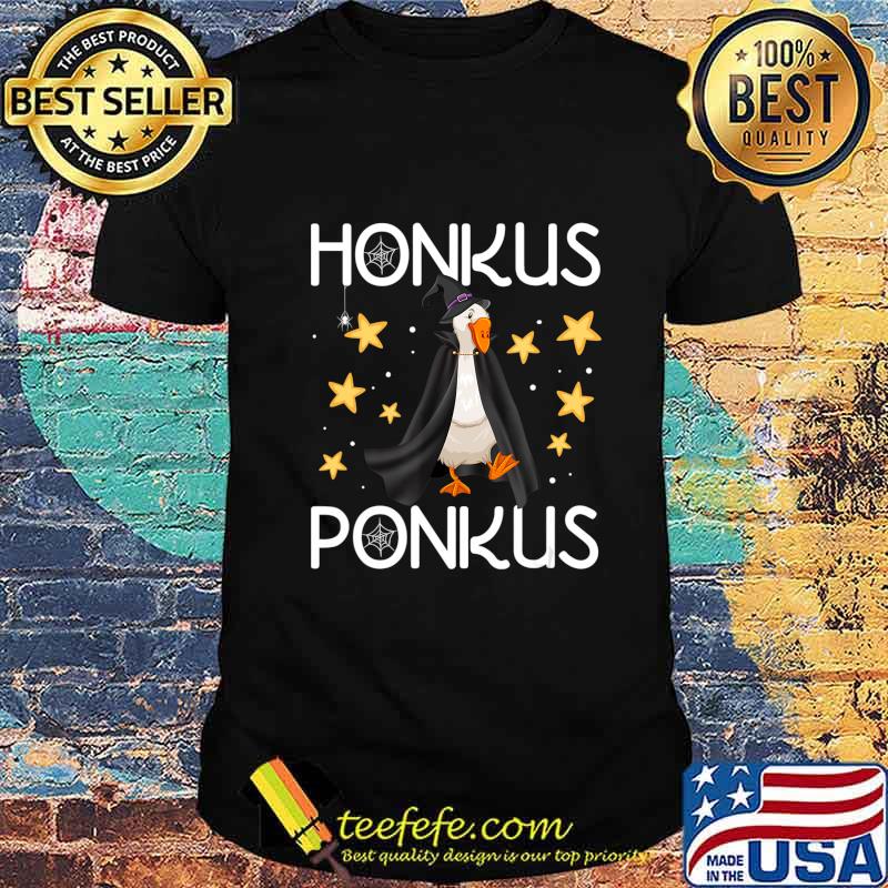 Funny Halloween Witches Duck Cute Honkus Ponkus T-Shirt