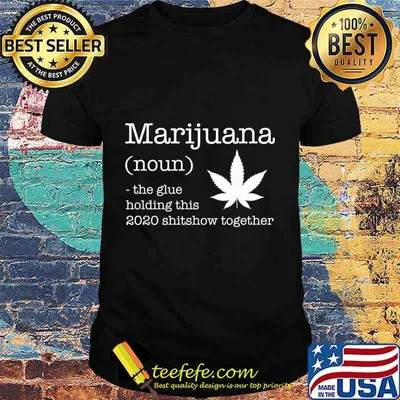 Funny Marijuana Definition 2020 Shitshow 420 Weed Cannabis Premium T-Shirt