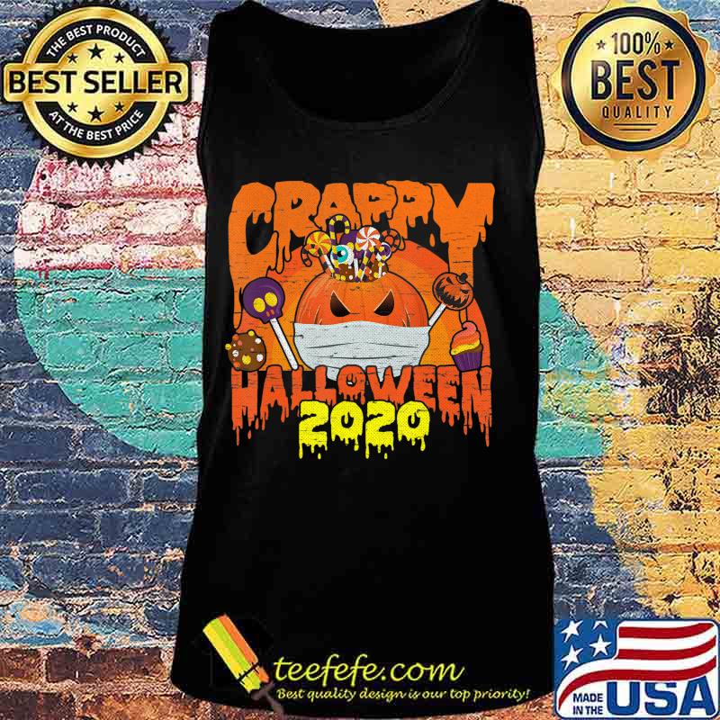 Funny Pumpkin Wearing A Mask 2020 Halloween Jack O Lantern T-Shirt Tank top Funny Pumpkin Wearing A Mask 2020 Halloween Jack O Lantern T-Shirt Tank top