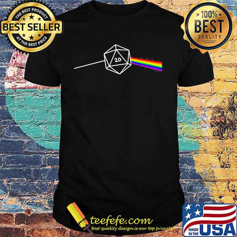 Game 20 pink floyd band rainbow shirt