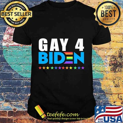 Gay 4 Biden Joe Biden 2020 Harris Rainbow LGBT Premium T-Shirt