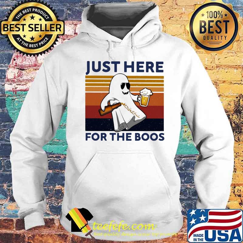 Ghost beer just here for the boos vintage retro s Hoodie Ghost beer just here for the boos vintage retro s Hoodie