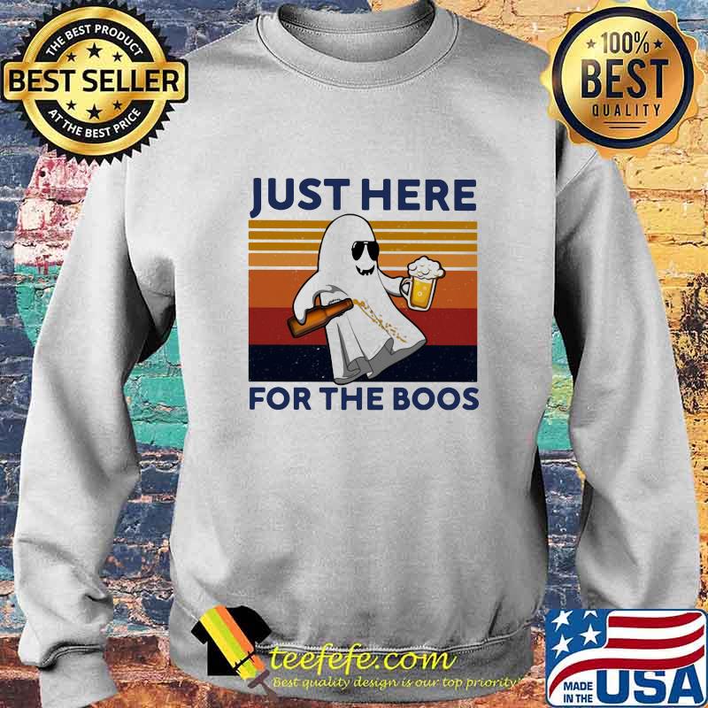 Ghost beer just here for the boos vintage retro s Sweater Ghost beer just here for the boos vintage retro s Sweater