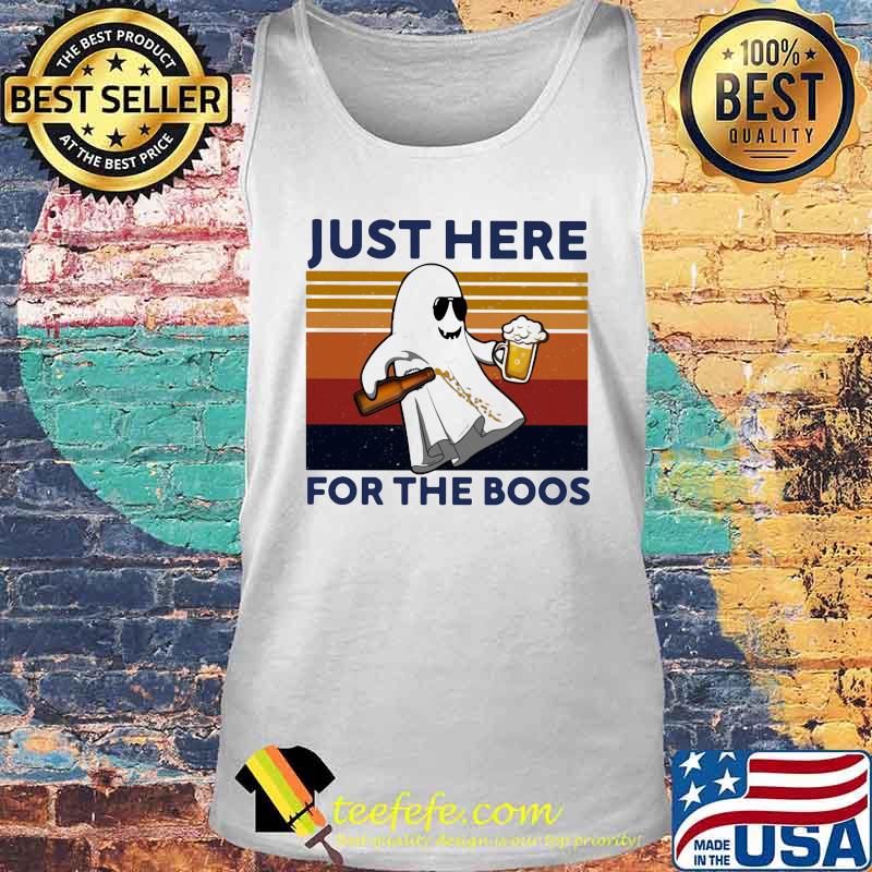 Ghost beer just here for the boos vintage retro s Tank top Ghost beer just here for the boos vintage retro s Tank top