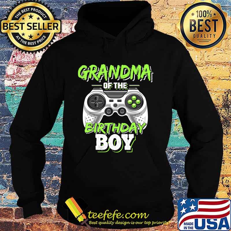 Grandma of the Birthday Boy Matching Video Game Birthday T-Shirt Hoodie Grandma of the Birthday Boy Matching Video Game Birthday T-Shirt Hoodie
