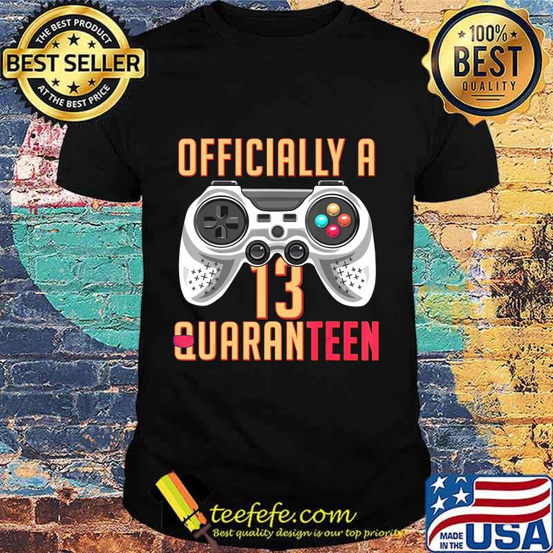 Graphic Officially A Quaranteen 13 Years Old Teenager T-Shirt Graphic Officially A Quaranteen 13 Years Old Teenager T-Shirt