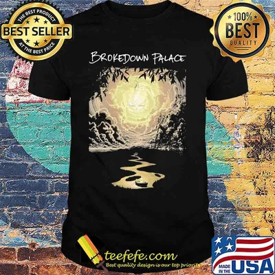 Grateful dead band brokedown palace moon shirt