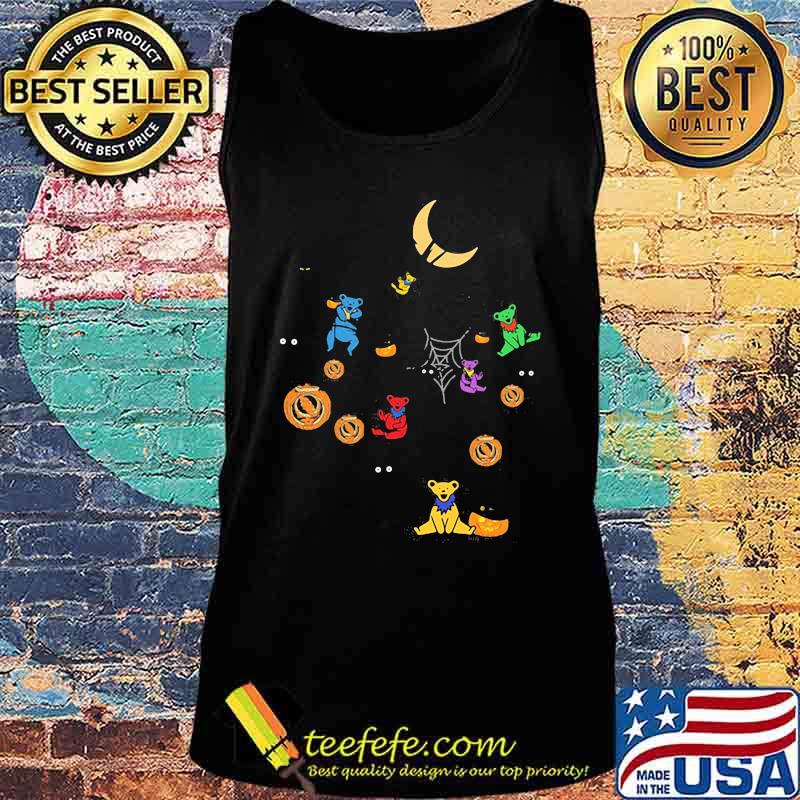 Grateful dead bears happy halloween s Tank top Grateful dead bears happy halloween s Tank top
