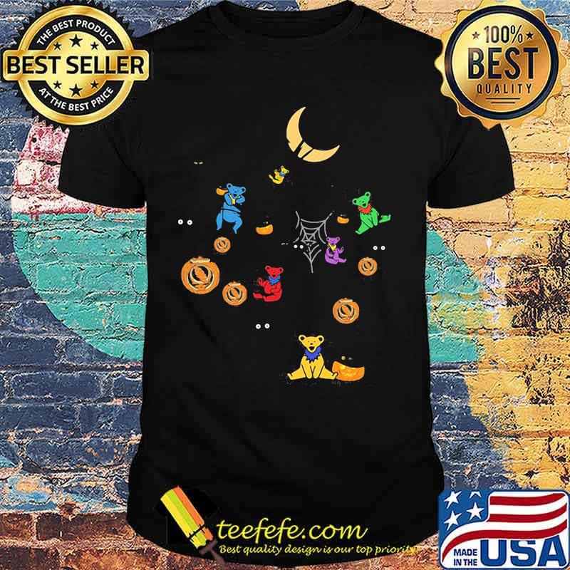 Grateful dead bears happy halloween shirt