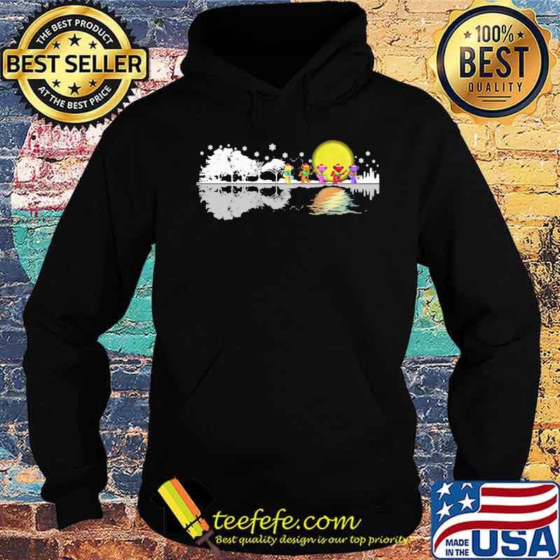 Grateful dead bears playing guitar river s Hoodie Grateful dead bears playing guitar river s Hoodie