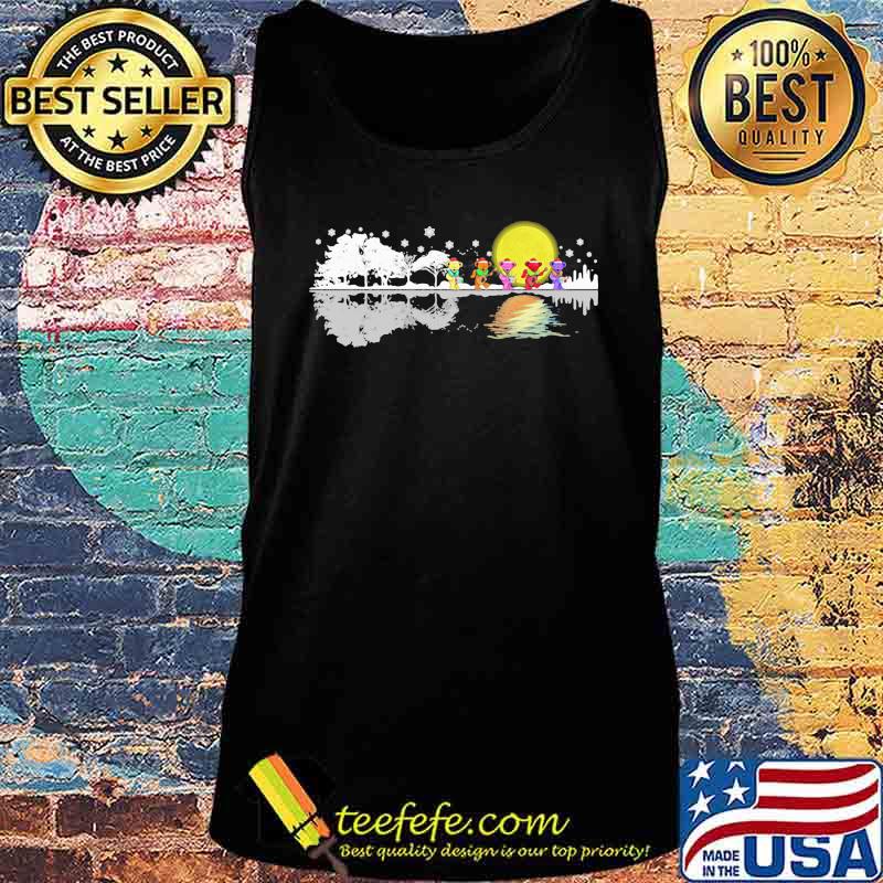 Grateful dead bears playing guitar river s Tank top Grateful dead bears playing guitar river s Tank top