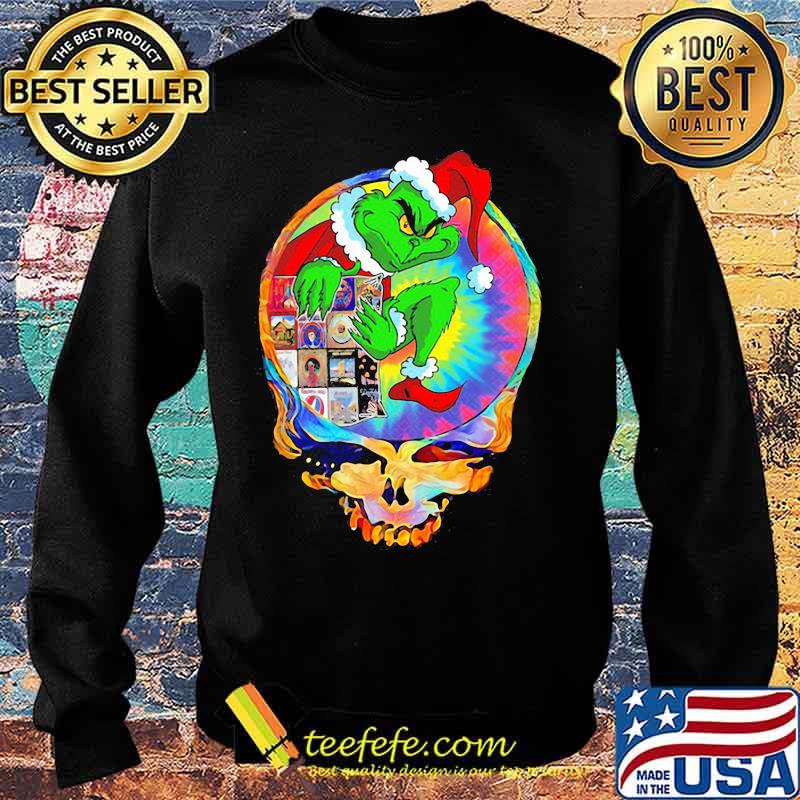 Grateful dead grinch santa merry christmas s Sweater Grateful dead grinch santa merry christmas s Sweater