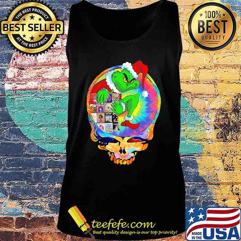 Grateful dead grinch santa merry christmas s Tank top Grateful dead grinch santa merry christmas s Tank top
