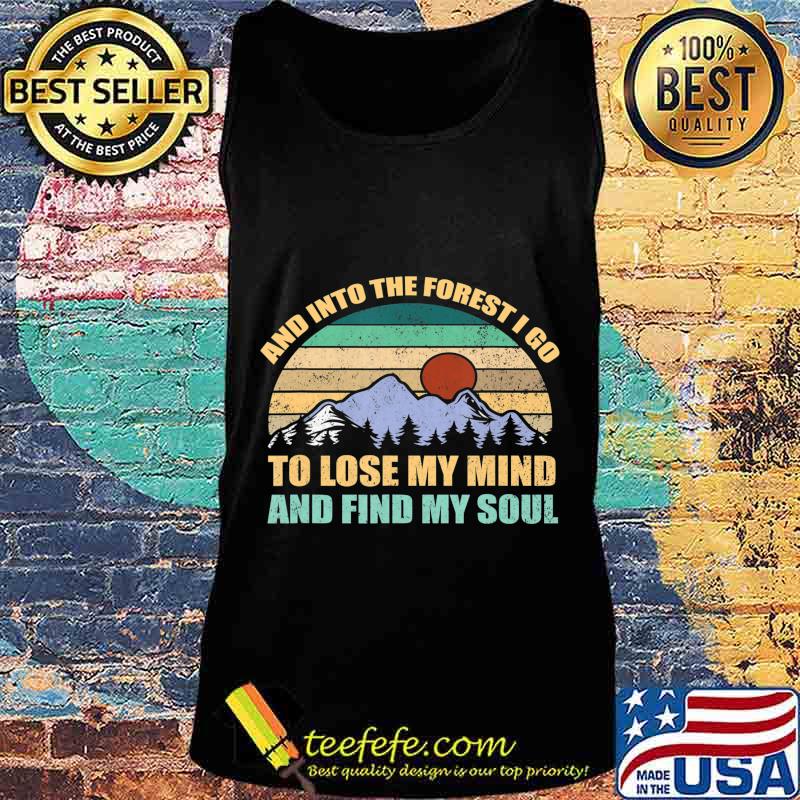 Great Gift Forest Hiking Camping Trekking Snow Mountains T-Shirt Tank top Great Gift Forest Hiking Camping Trekking Snow Mountains T-Shirt Tank top