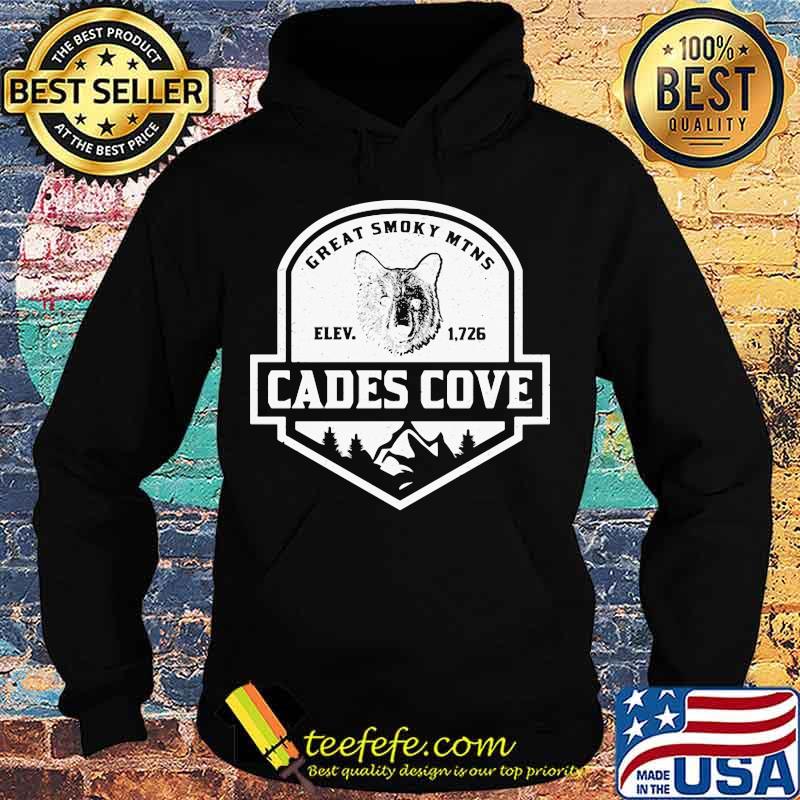 Great Smoky Mtns Elev 1726 Cades Cove Black Bear Shirt Hoodie Great Smoky Mtns Elev 1726 Cades Cove Black Bear Shirt Hoodie