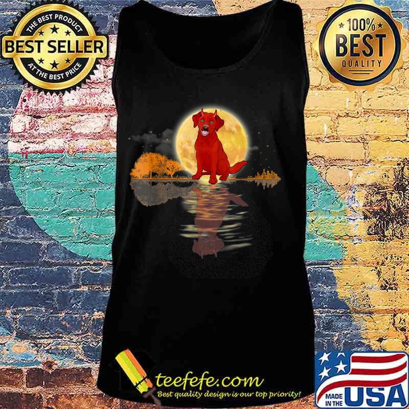 Guitar Lake Halloween Scary Labrador with Moon T-Shirt Tank top Guitar Lake Halloween Scary Labrador with Moon T-Shirt Tank top