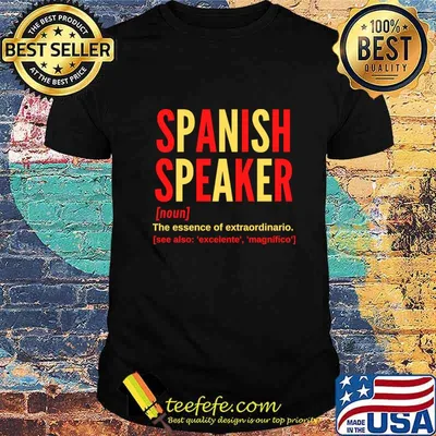 Hablo Español Spanish Speaker (Male) T-Shirt