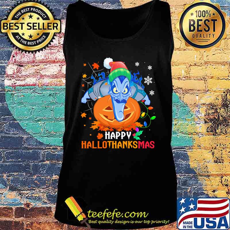 Hades happy hallothanksmas halloween thanksgiving christmas s Tank top Hades happy hallothanksmas halloween thanksgiving christmas s Tank top