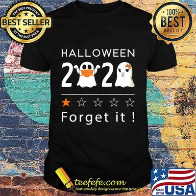 Halloween 2020 Forget It - 1 Star Rating Boo Sheet Halloween T-Shirt