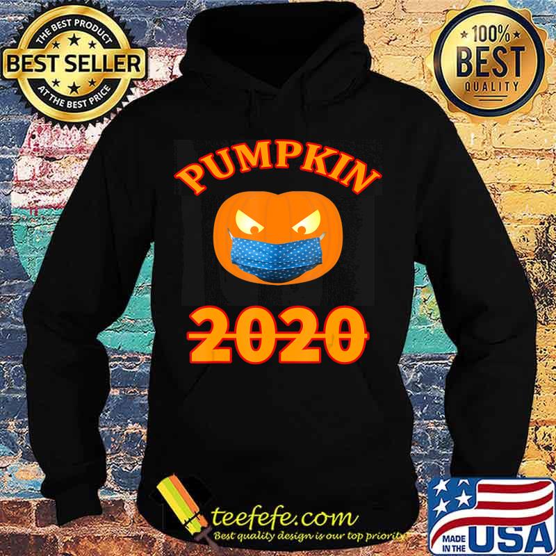 Halloween 2020 Pumpkin Wearing Mask T-Shirt Hoodie Halloween 2020 Pumpkin Wearing Mask T-Shirt Hoodie