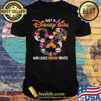 Halloween baby just a girl who loves horror movies shirt