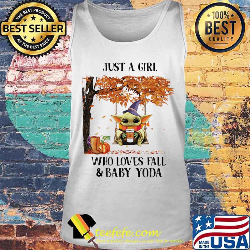 Halloween baby witch just a girl who loves fall leaves tree s Tank top Halloween baby witch just a girl who loves fall leaves tree s Tank top