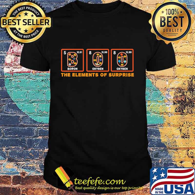 Halloween Boo Element - Chemistry Physics School Nerd Ghost T-Shirt