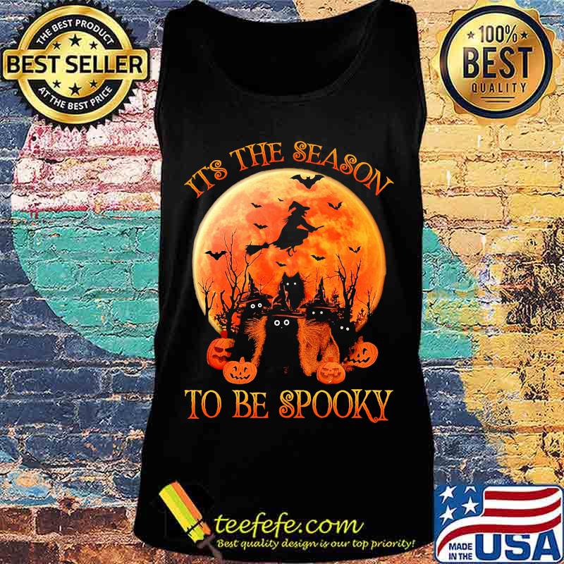 Halloween Cat It's the season to be spooky s Tank top Halloween Cat It's the season to be spooky s Tank top